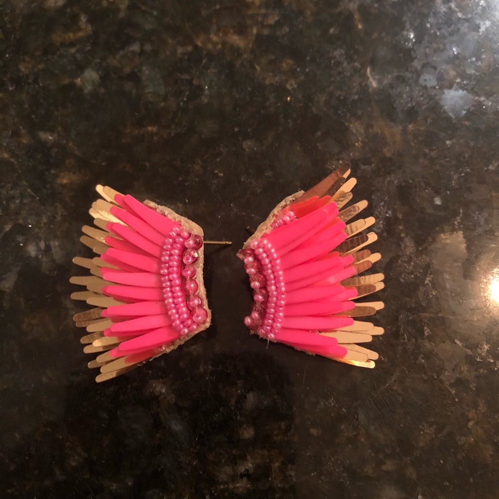 Mignonne Gavigan hot pink mini Madeline worn once